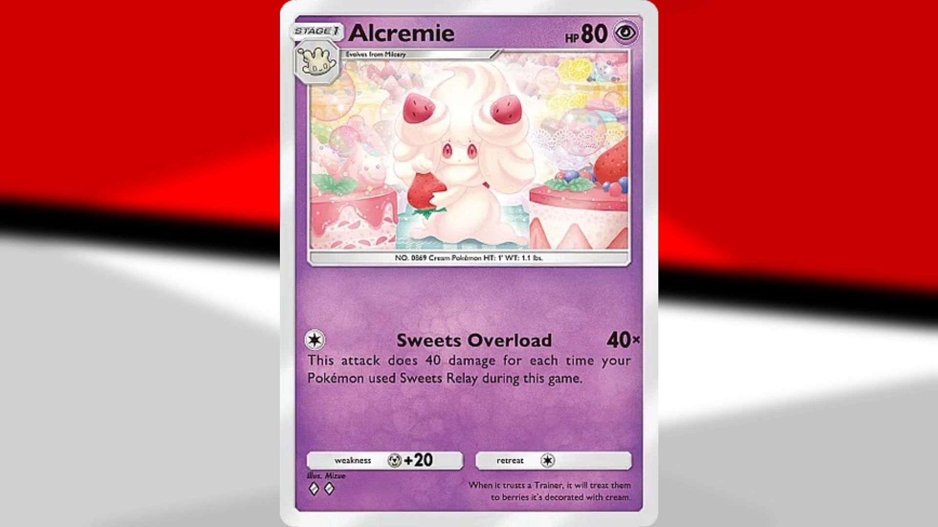 Alcremie from Eevee Grove (Image via TCP)